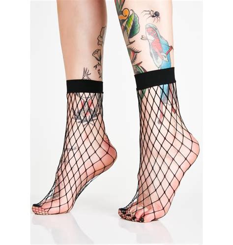 fishnet socks porn